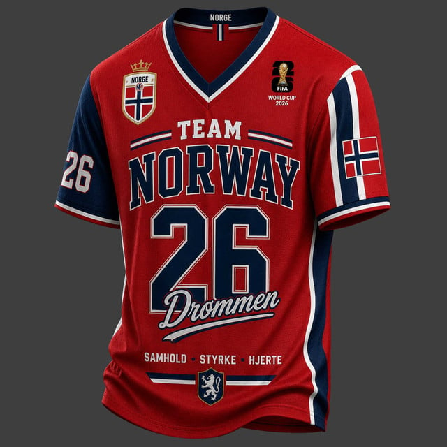 PREMIUM WC 2026 X NOR V-Neck Jersey LIMIED EDITIONS NDT VHM 190526