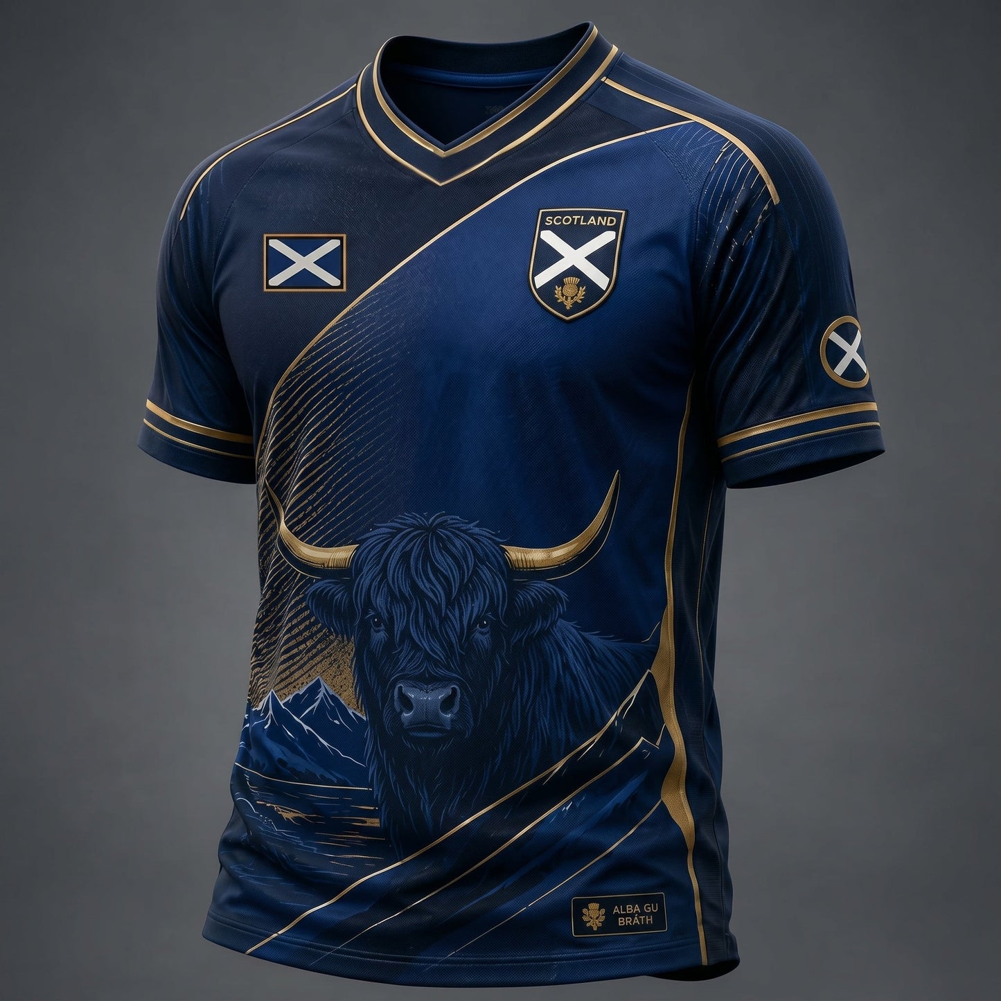 PREMIUM WC 26  x SCOT  Team Pride V-Neck  Shirt NDT VHM 10626