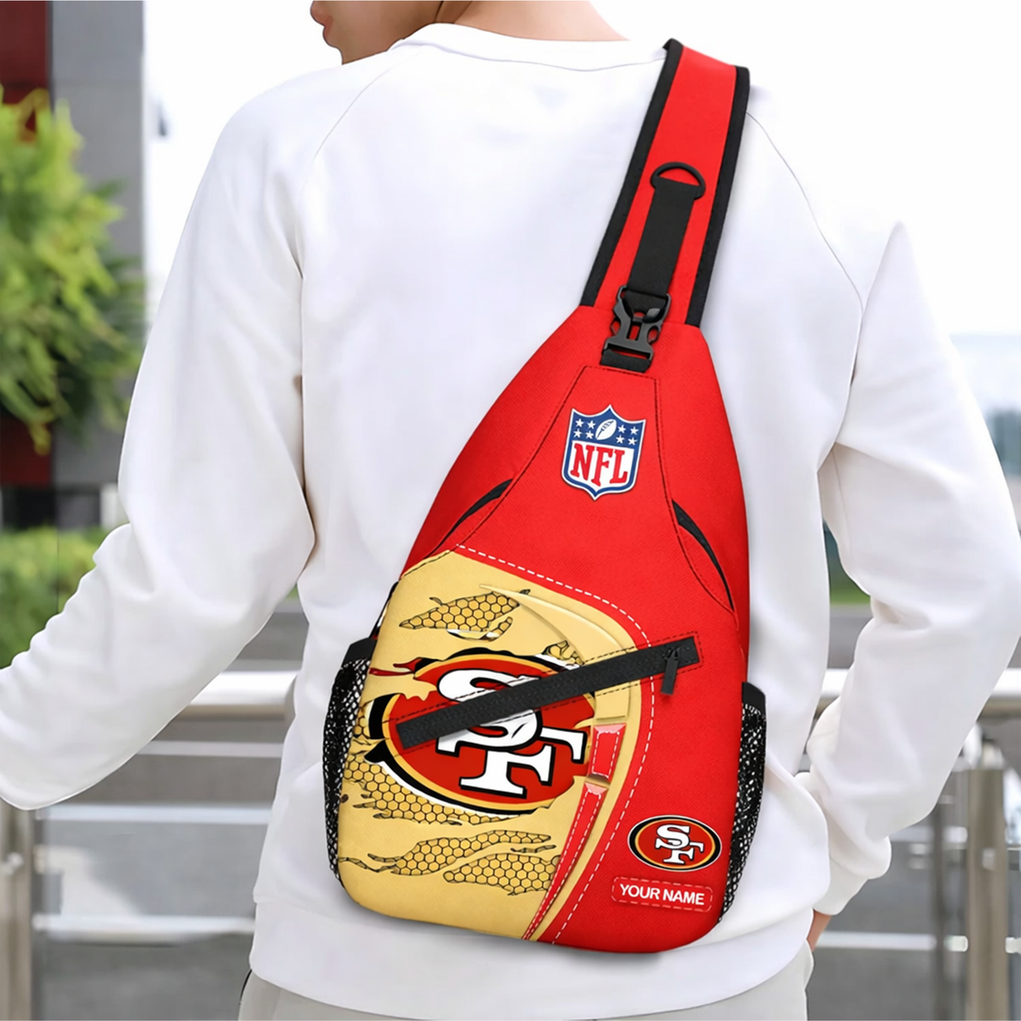 PREMIUM NFL X SF New Style Sling Bag CUSTOME NAME LIMITED EDITIONS NDT VHM 240226