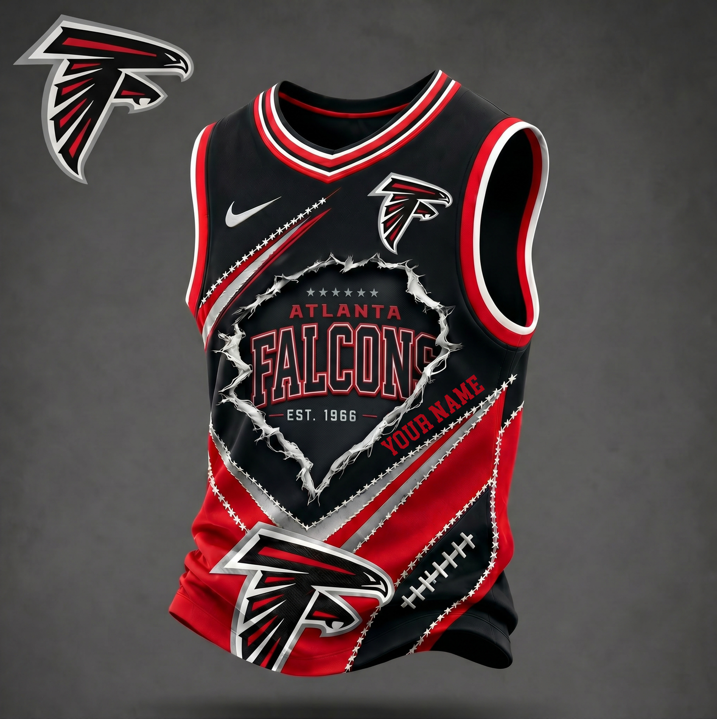 Premium NFL X AF Game Day V-neck Tank Top Shirt FOR SUMMER HOLIDAY NDT VHM 050626