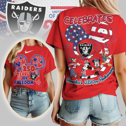 Premium NFL X LVR Mouse  Celebrates America 250th Anniversary Women Shirt NDT LVH