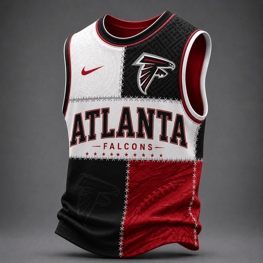 Premium NFL x ATL Team Inspired Tank Top Jersey 240626