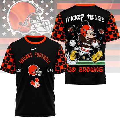 Premium NFL  x CB Mouse Football 3D Shirt NDT VHM