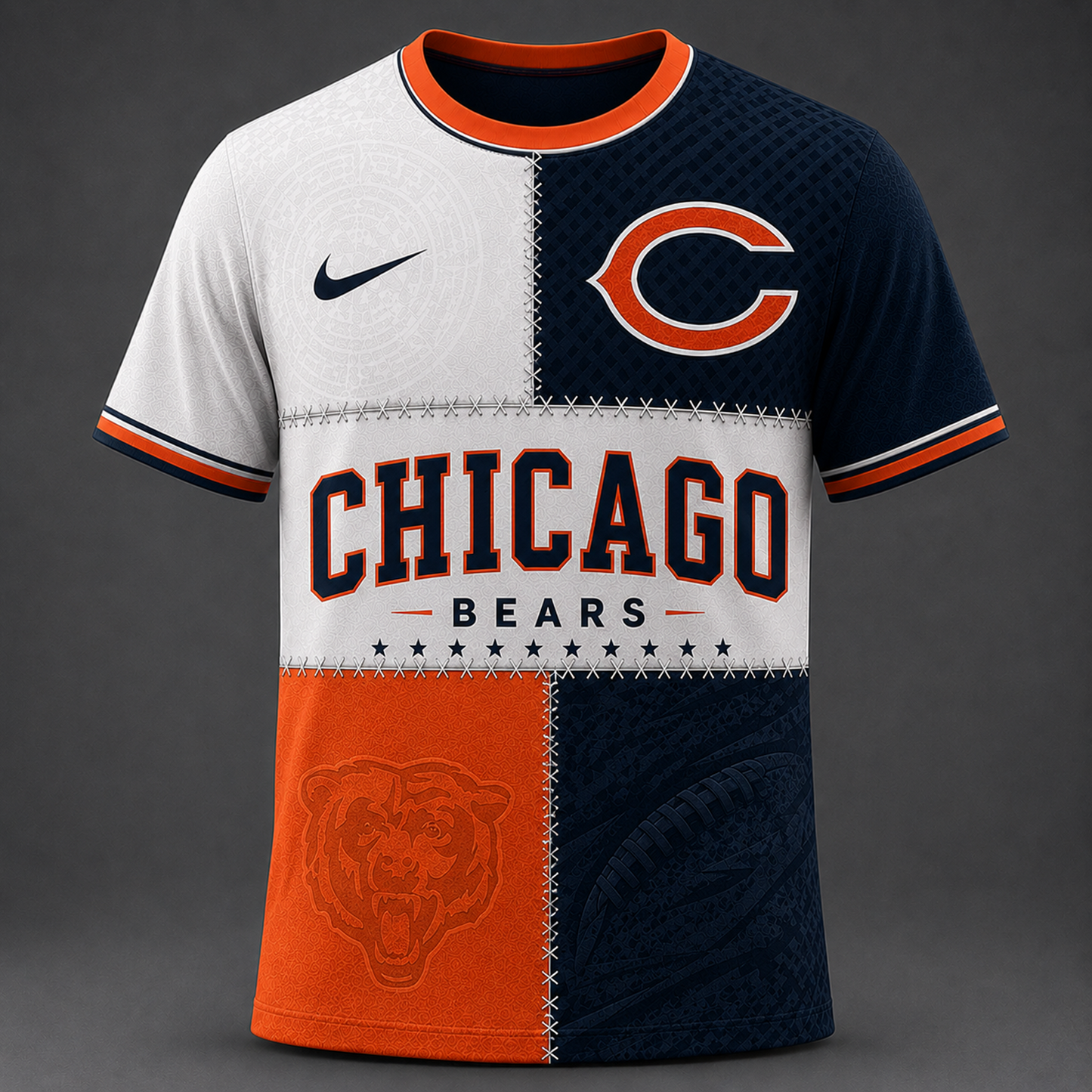 Premium NFL x CHI Team Inspired T-Shirt 250626