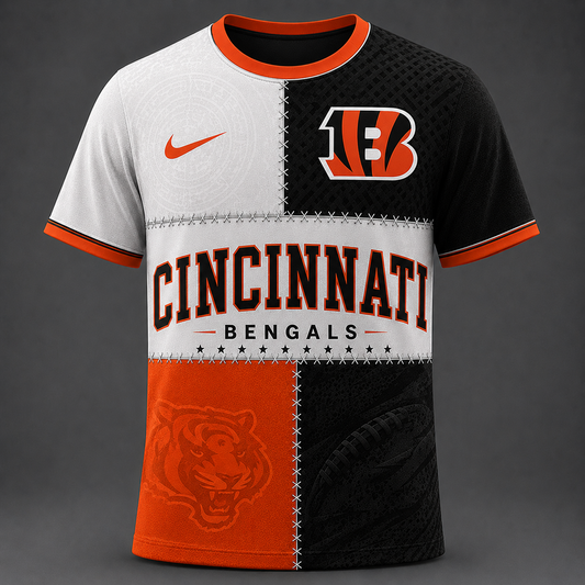 Premium NFL x CIN Team Inspired T-Shirt 250626