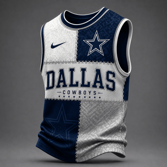 Premium NFL x DAL Team Inspired Tank Top Jersey 240626