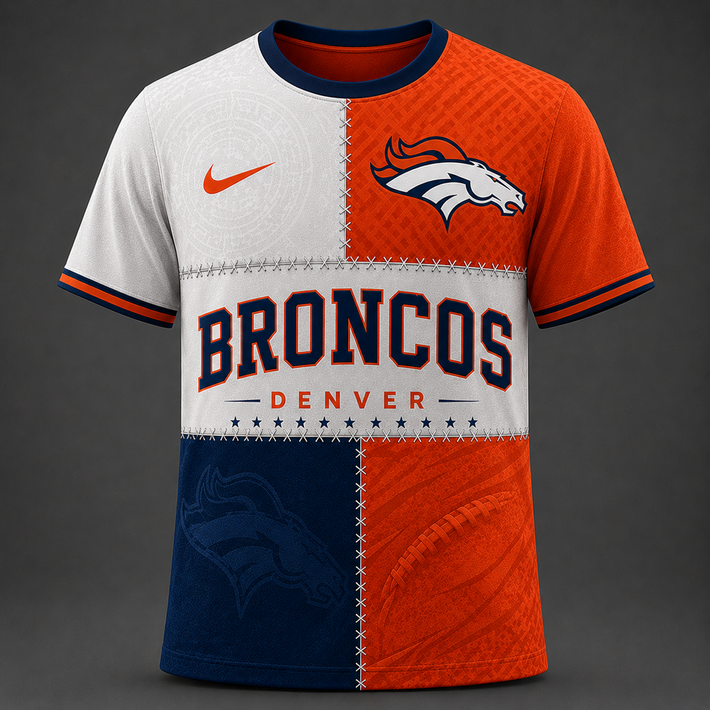 Premium NFL x DEN Team Inspired T-Shirt 250626