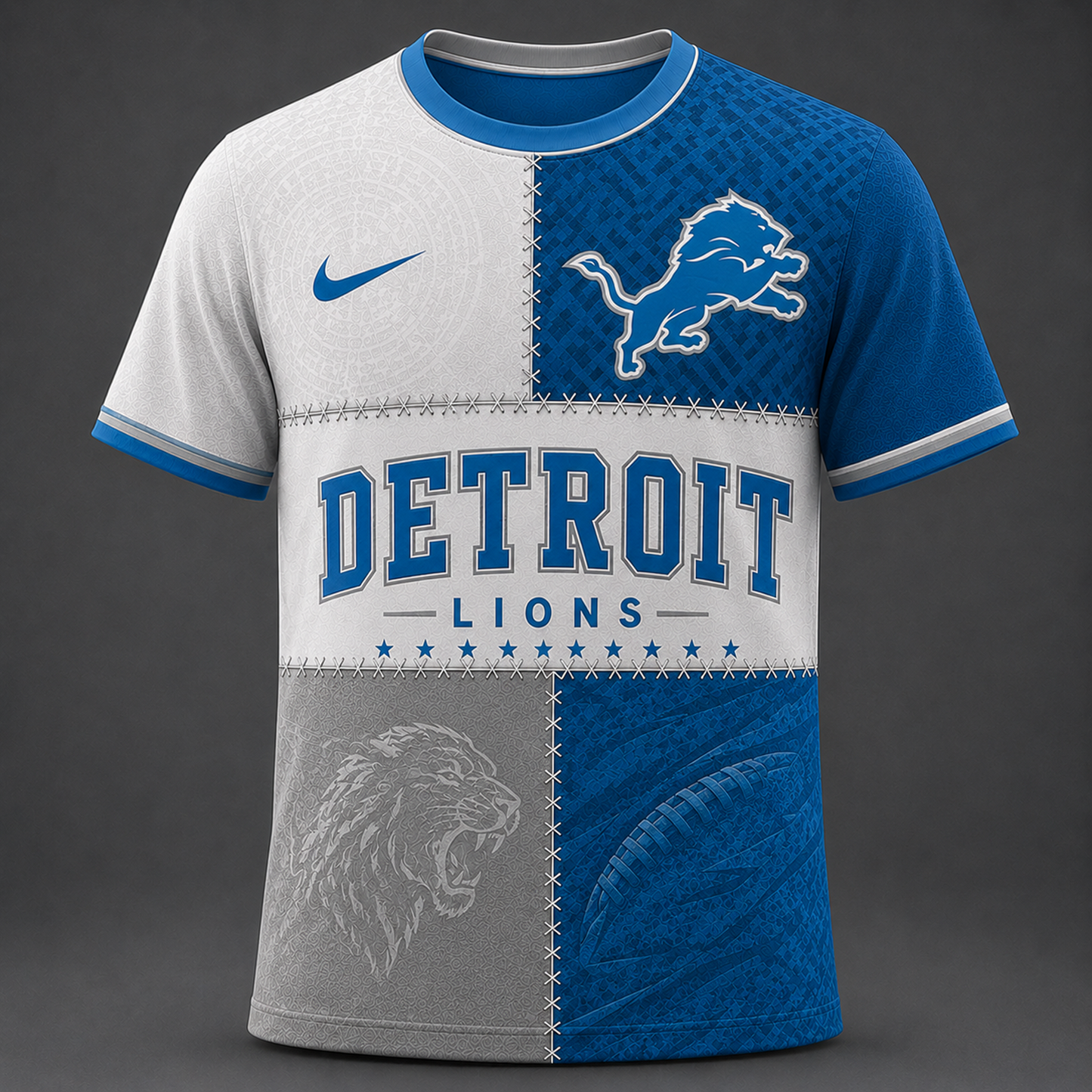 Premium NFL x DET Team Inspired T-Shirt 250626