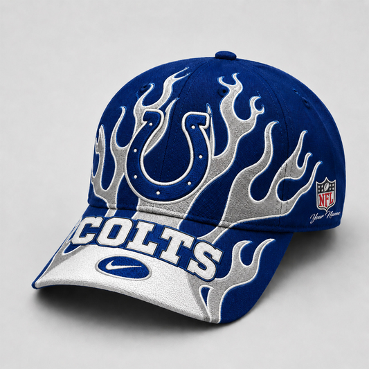 Premium NFL x IND Game Day Flame Cap 260626
