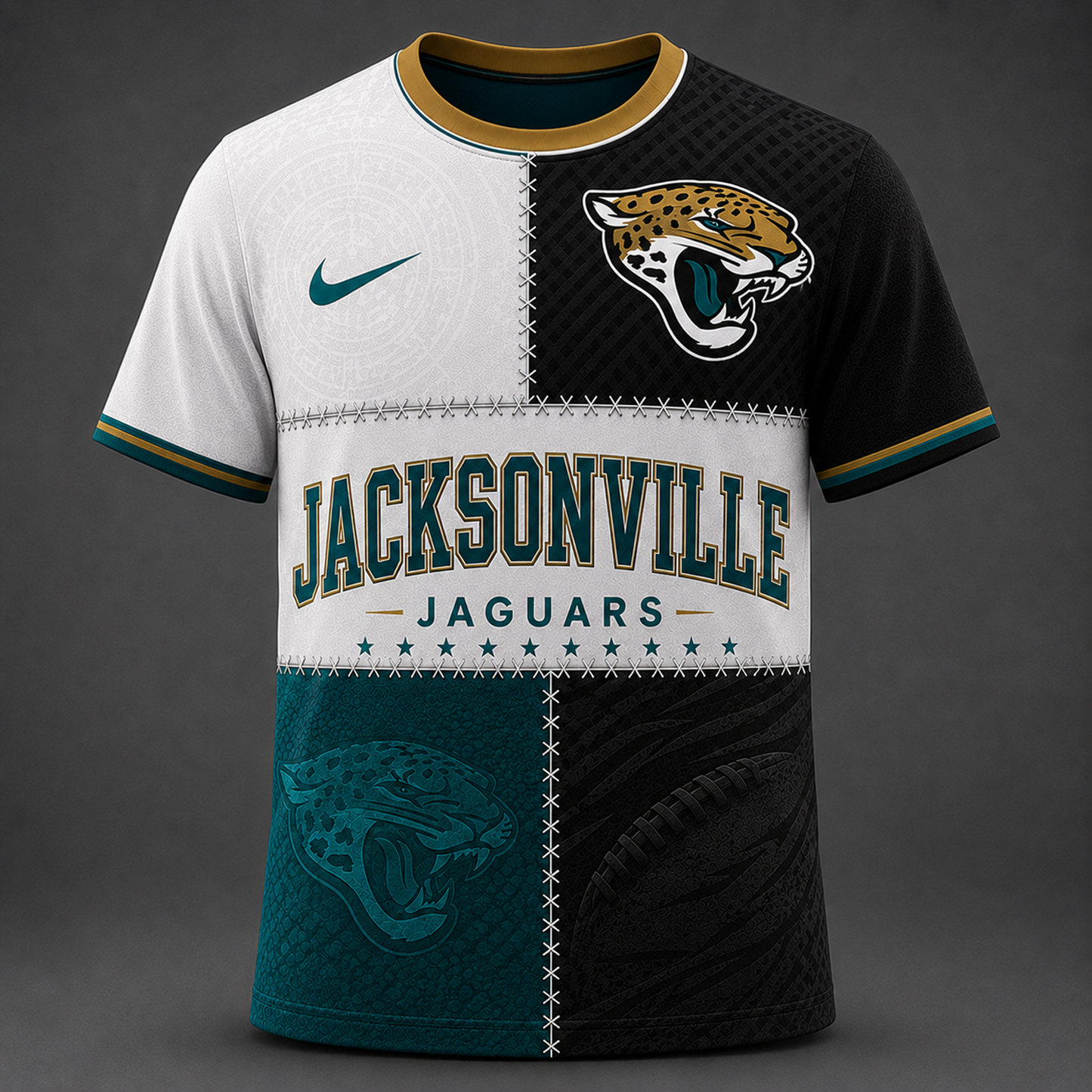 Premium NFL x JAX Team Inspired T-Shirt 250626