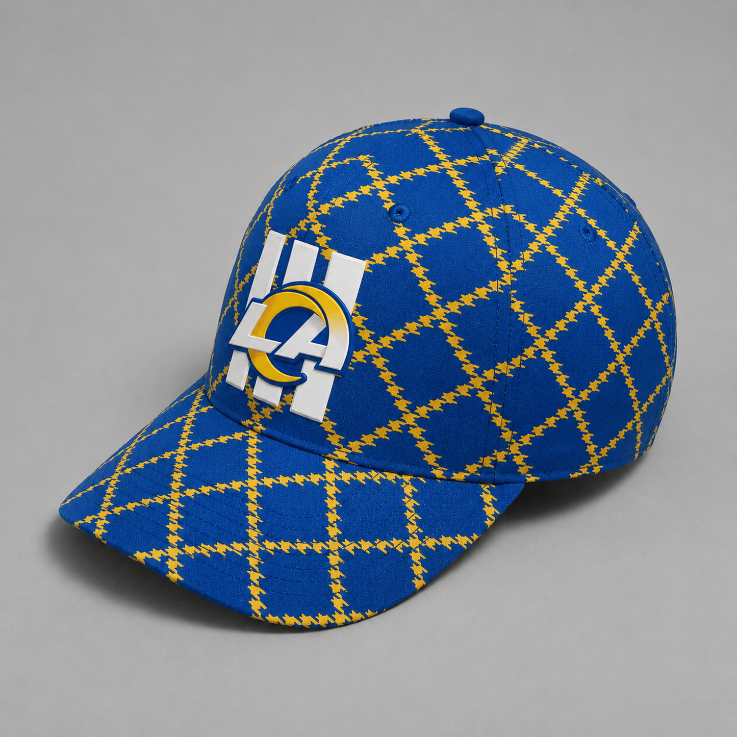 Premium NFL x LAR Game Day Geometric Pattern Baseball 300626
