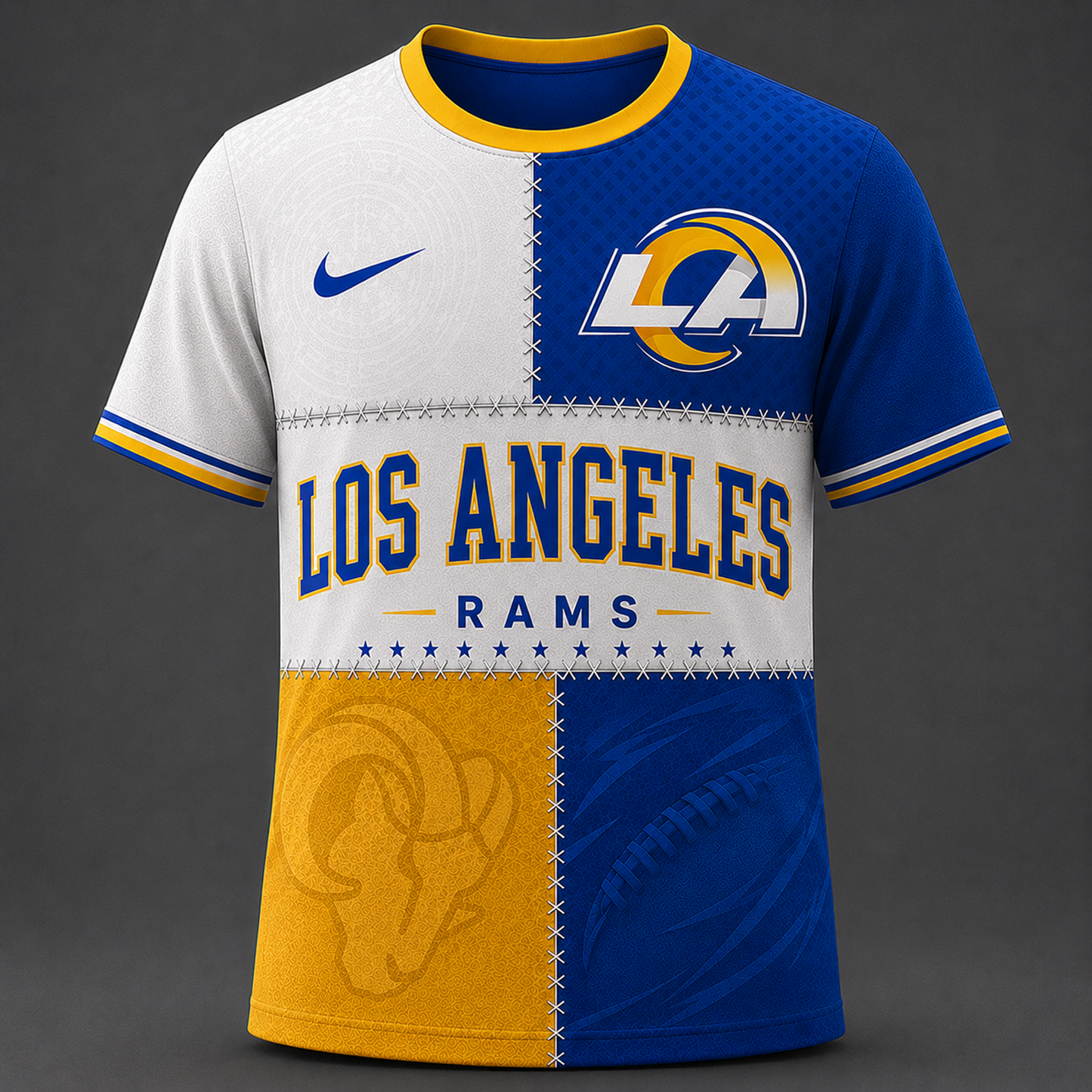 Premium NFL x LAR Team Inspired T-Shirt 250626