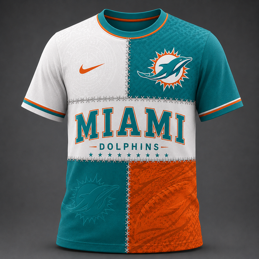 Premium NFL x MIA Team Inspired T-Shirt 250626