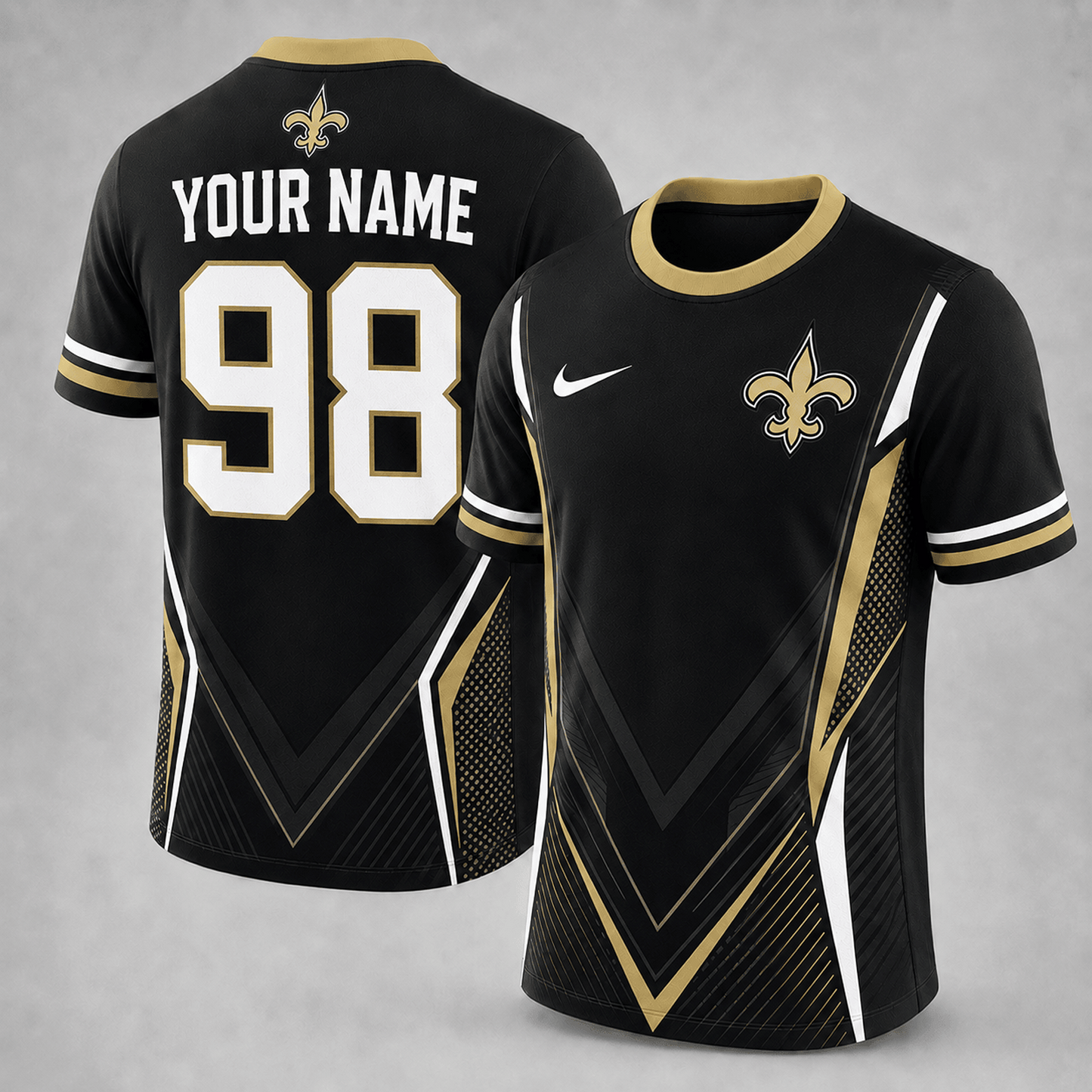 Premium NFL x NO Custom Name Number Personalized Athletic T-Shirt 220626