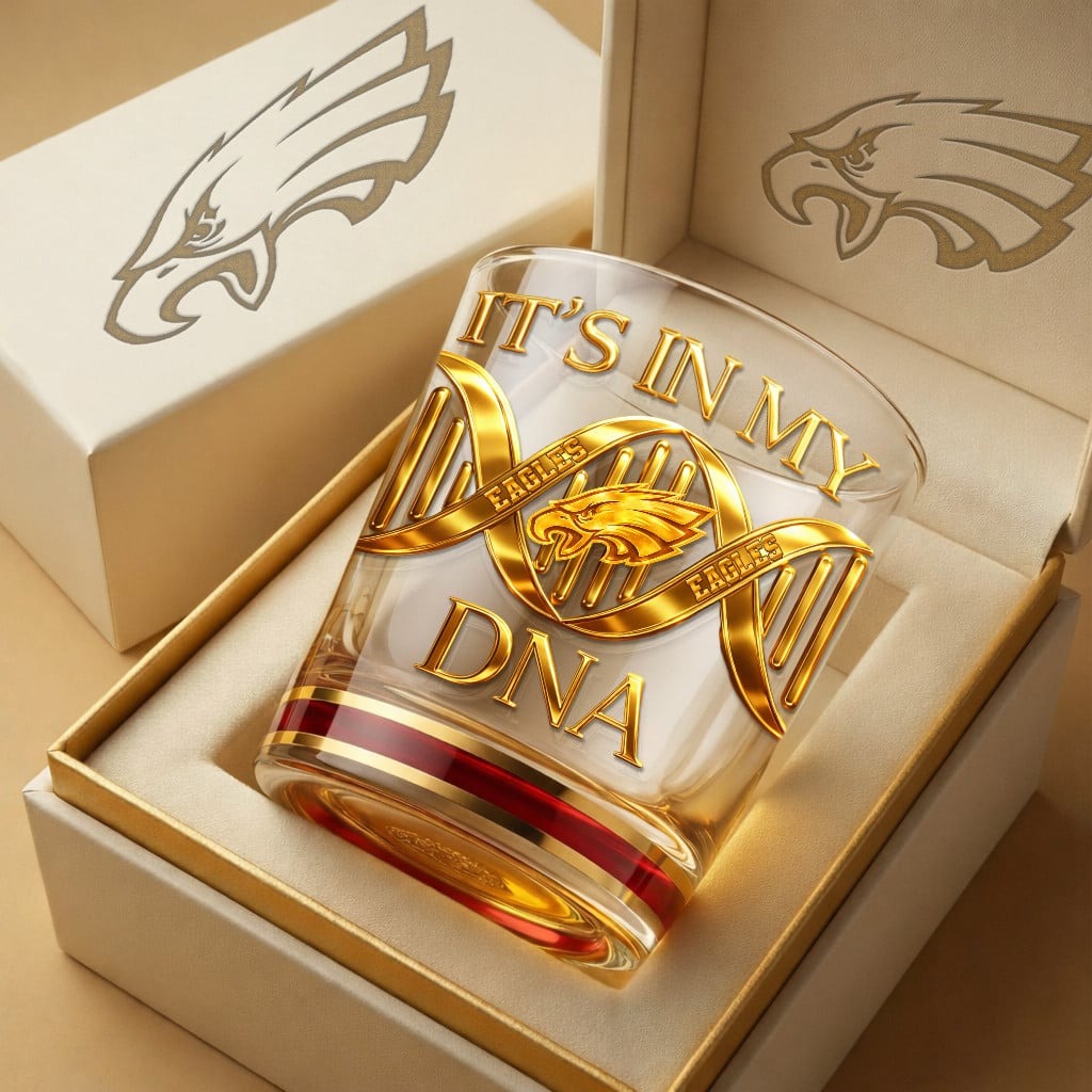 Premium NFL x PHI Game Day Whiskey Glass NDT NHM 270126