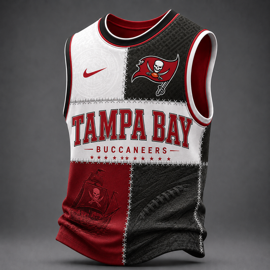Premium NFL x TB Team Inspired Tank Top Jersey 240626