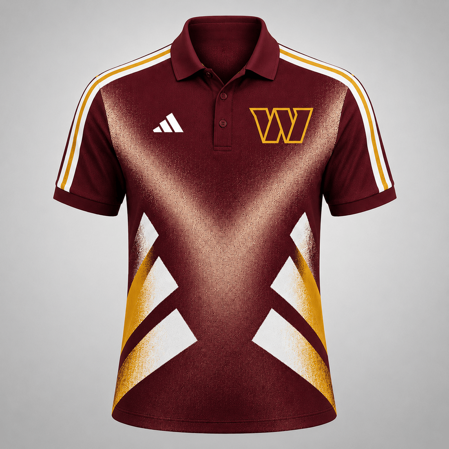 Premium NFL x WAS Sports Fan Geometric Pattern Polo Shirt 270626