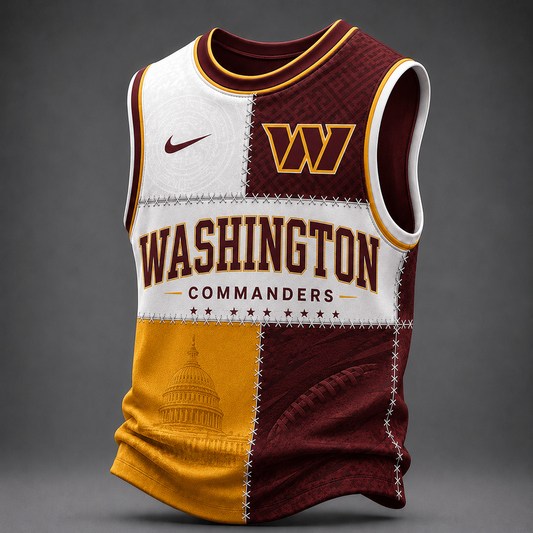 Premium NFL x WAS Team Inspired Tank Top Jersey 240626