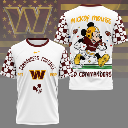 Premium NFL  x WC  Mouse Football 3D Shirt NDT VHM