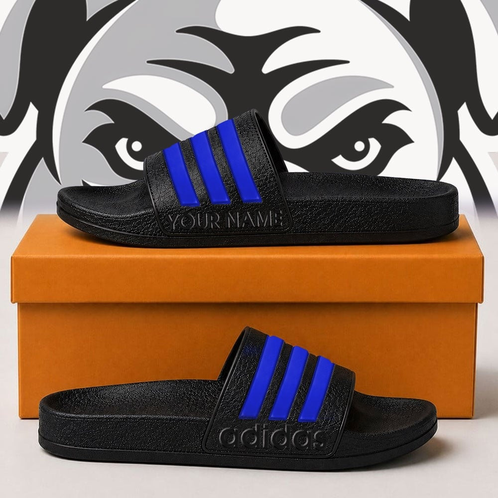 Premium NRL x CBB Adidas Slide Slippers Custom Gifts For Fan - Limited Edition NDT NHM 030626