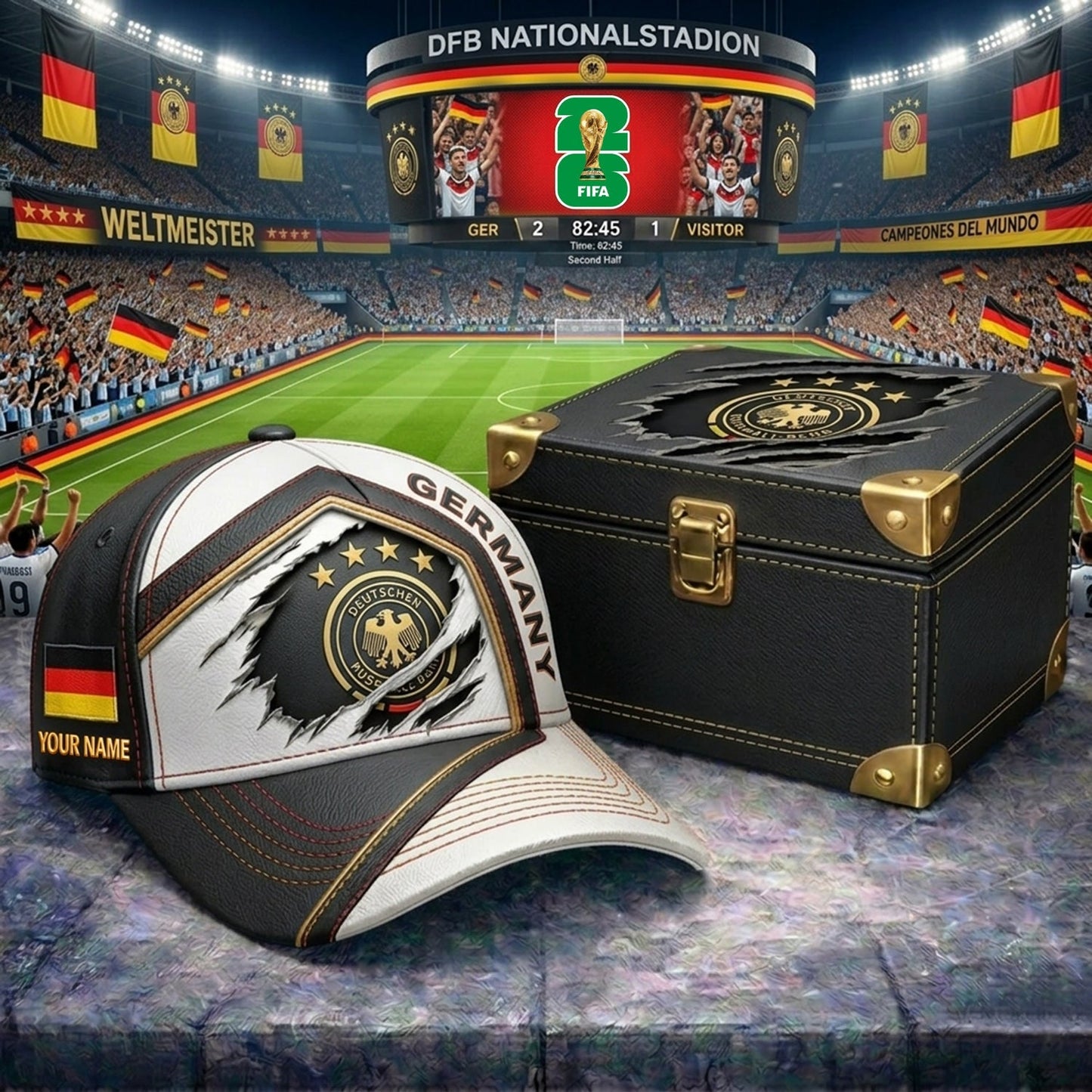 Premium WC26 x GER CRACK CUSTOME NAME HAT NDT NHM 200526