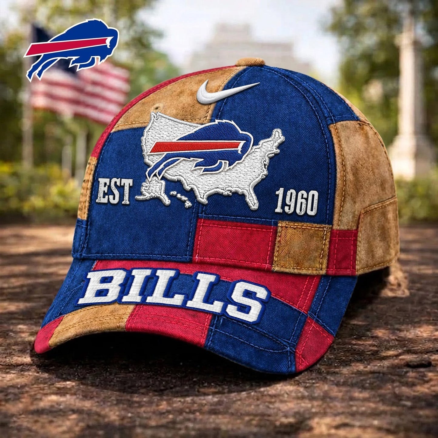 Premium NFL X BUF Heritage Game Day Classic Cap NDT NTN 070326