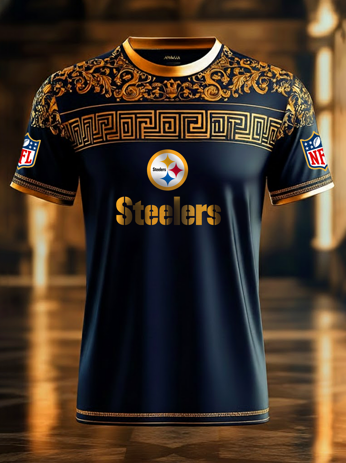 Premium NFL X PIT Royals  Casual T‹¨«???Shirt NDT VHM 020126