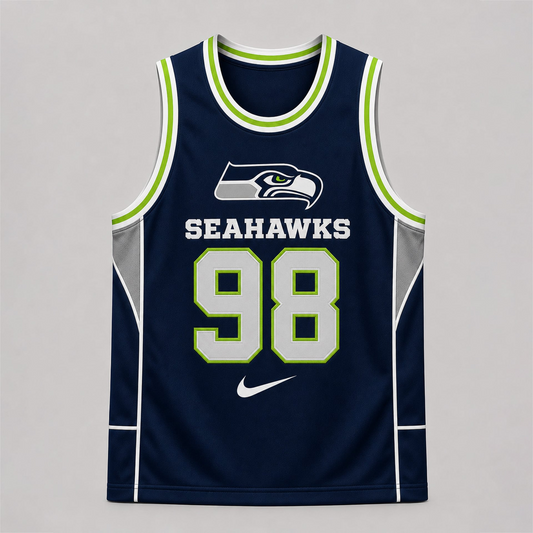 SEA Premium NFL Custom Basketball Tank Top For Men And Women 2406