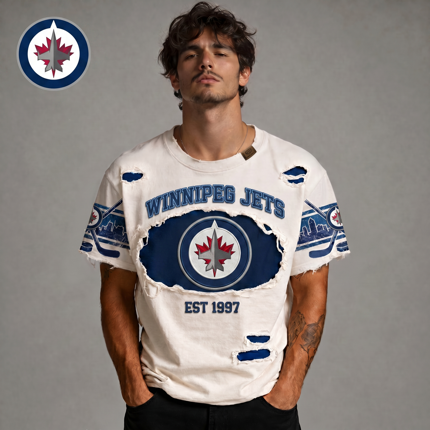 SIGNATURE SERIES NHL x WJ BESPOKE CRACK SHIRT LIMITED EDITIONS NDT VHM 300526