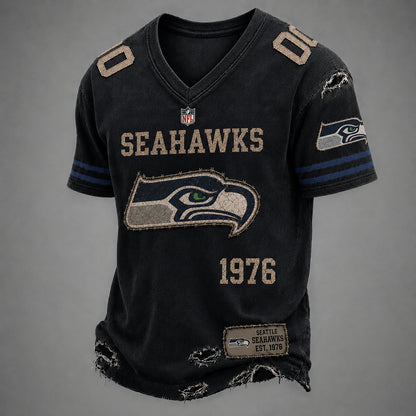 SS x NFL Premium V-neck Shirt 230626