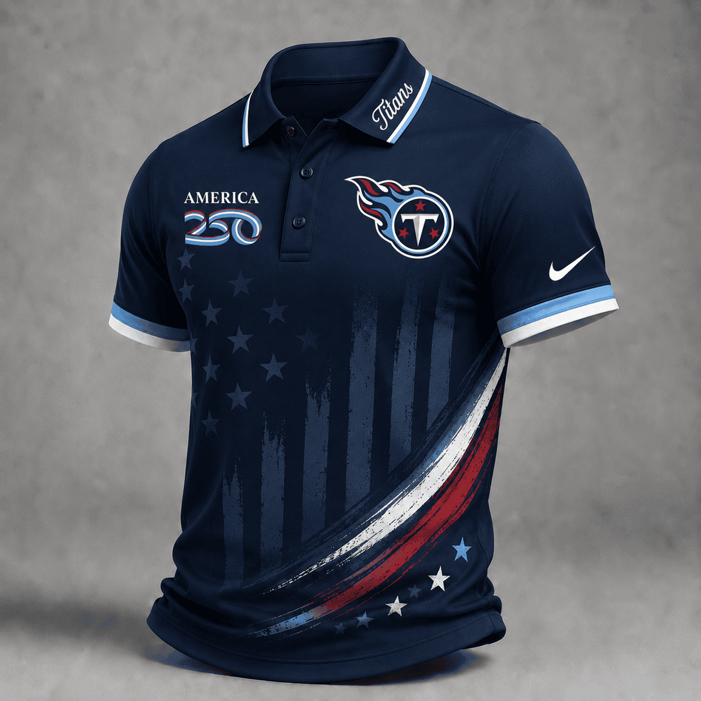 TEN Premium NFL America 250 Limited Edition Polo Shirt 2406