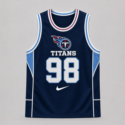 TEN Premium NFL Custom Basketball Tank Top For Men And Women 2406