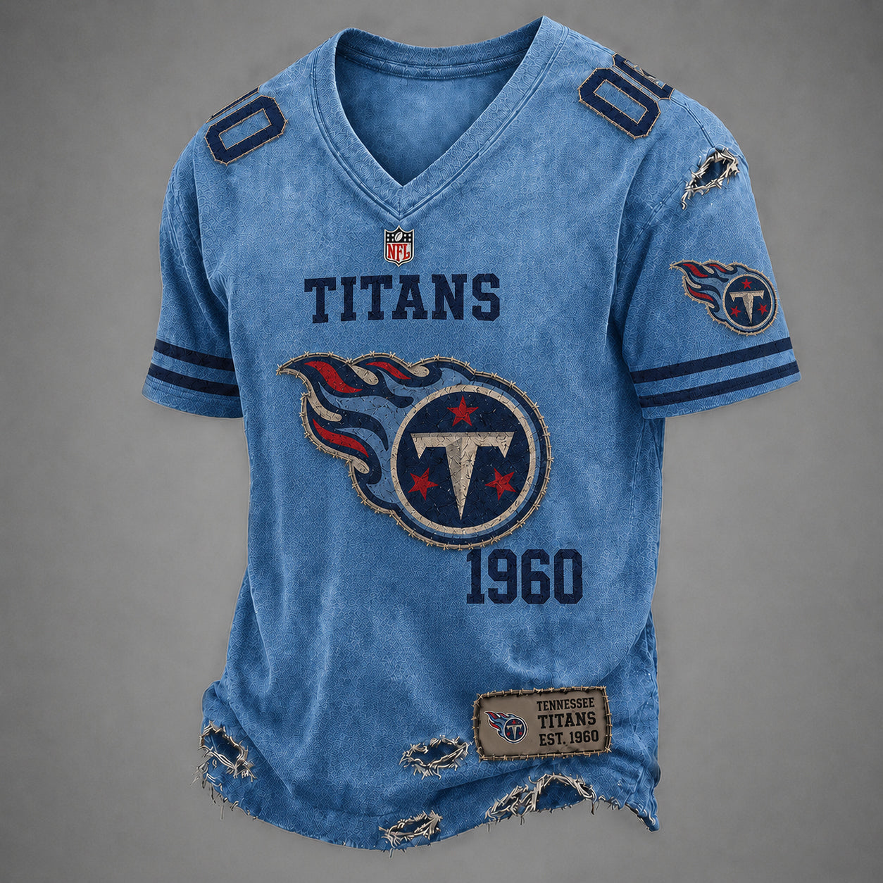 TT x NFL Premium V-neck Shirt 230626