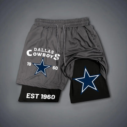 PREMIUM NFL X DAL Multicolored Pure GYM Shorts NDT NHM