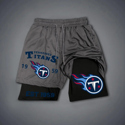 PREMIUM NFL X TEN Multicolored Pure GYM Shorts NDT NHM